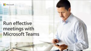 meetings with Microsoft teams