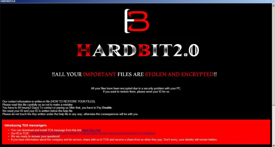 Hardbit2 console